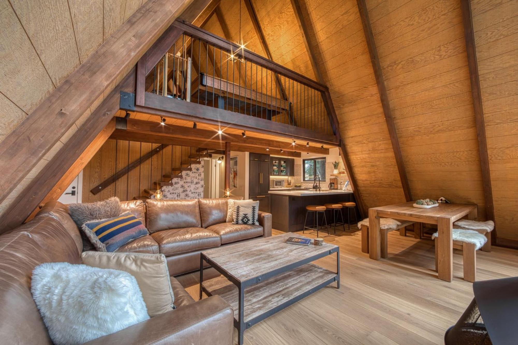 A-Frame Of Mind In Tahoe Donner - Pet-Friendly 2 Bedroom 1 Ba With Pool Table Truckee Exterior photo