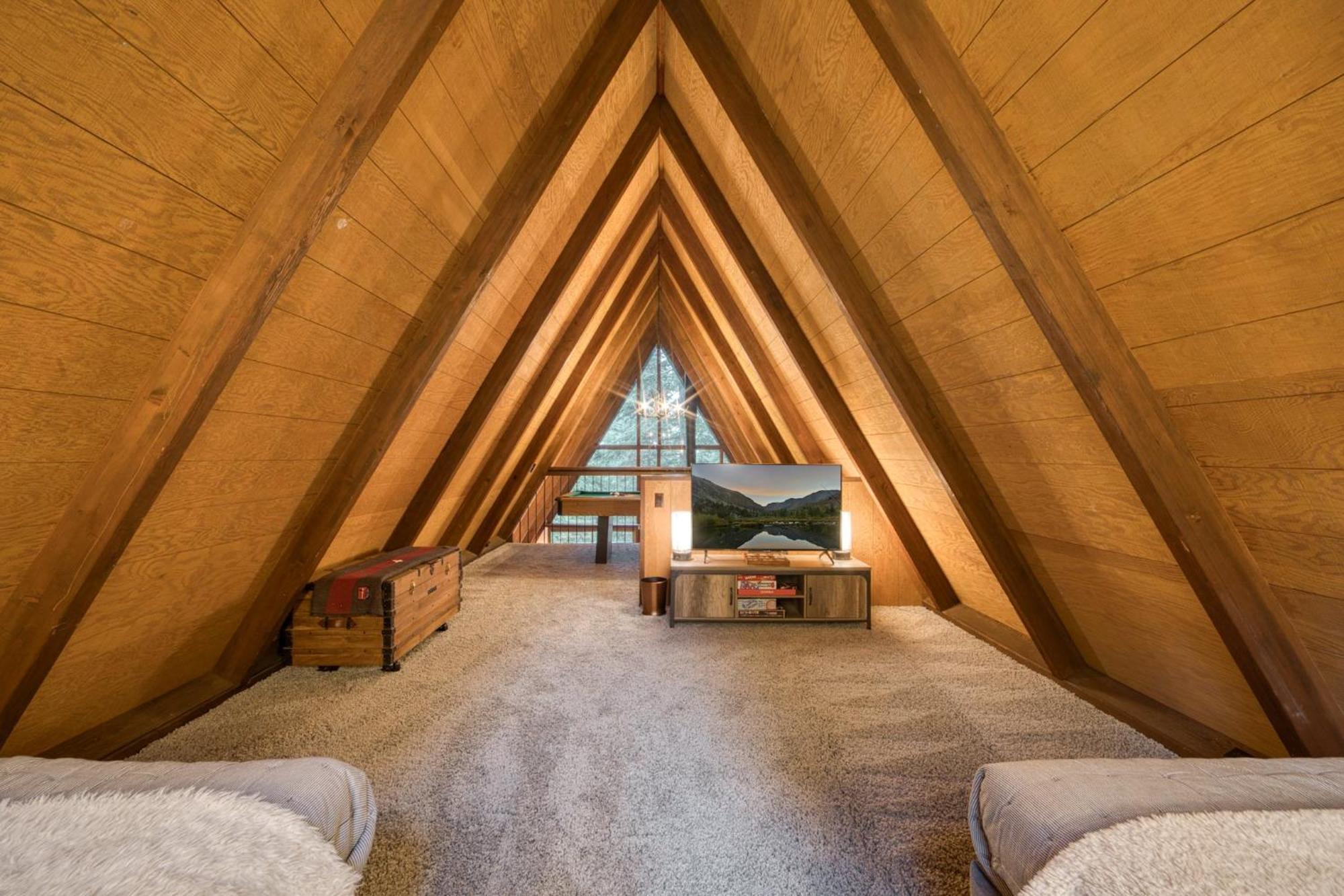 A-Frame Of Mind In Tahoe Donner - Pet-Friendly 2 Bedroom 1 Ba With Pool Table Truckee Exterior photo