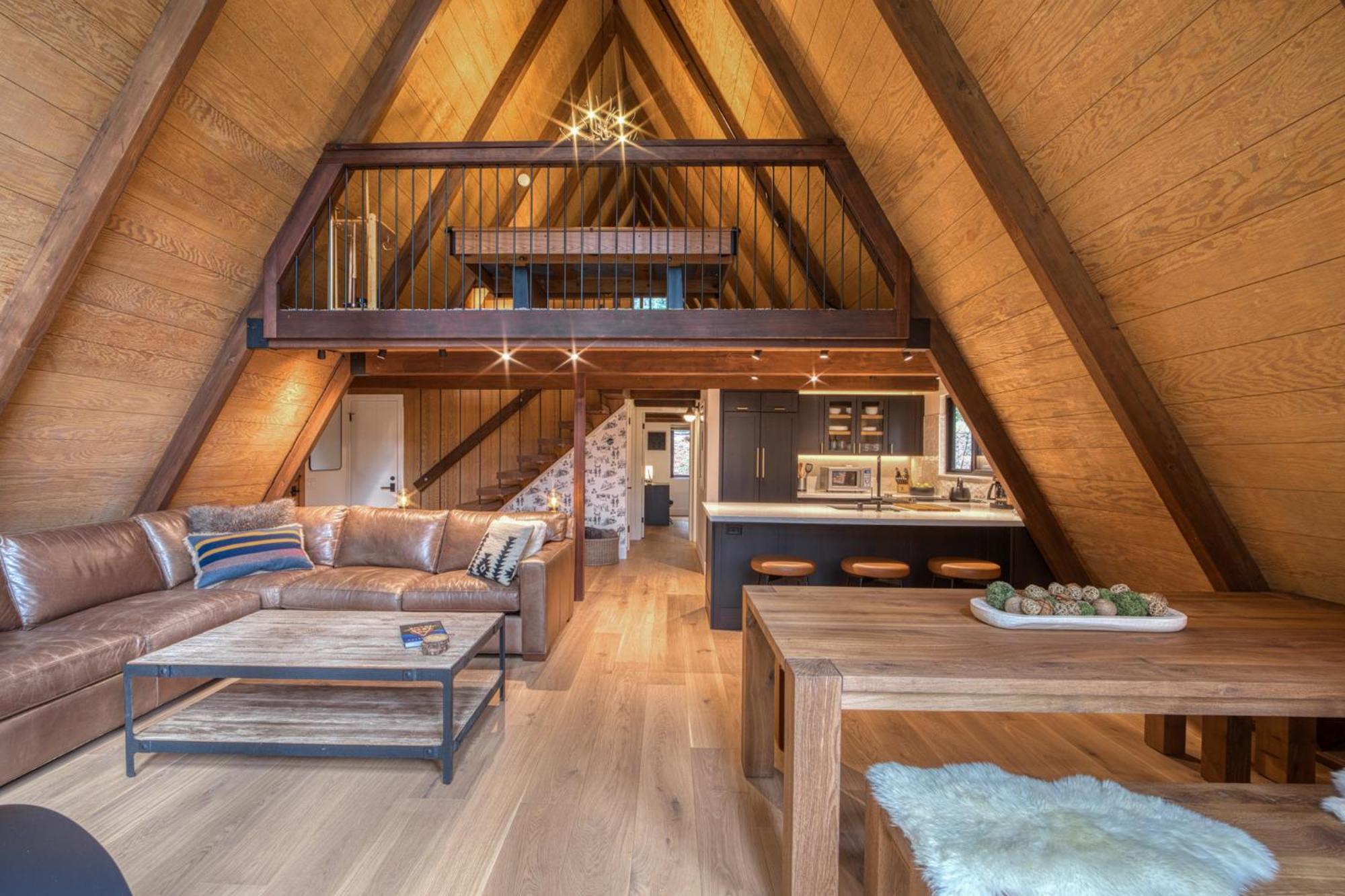 A-Frame Of Mind In Tahoe Donner - Pet-Friendly 2 Bedroom 1 Ba With Pool Table Truckee Exterior photo
